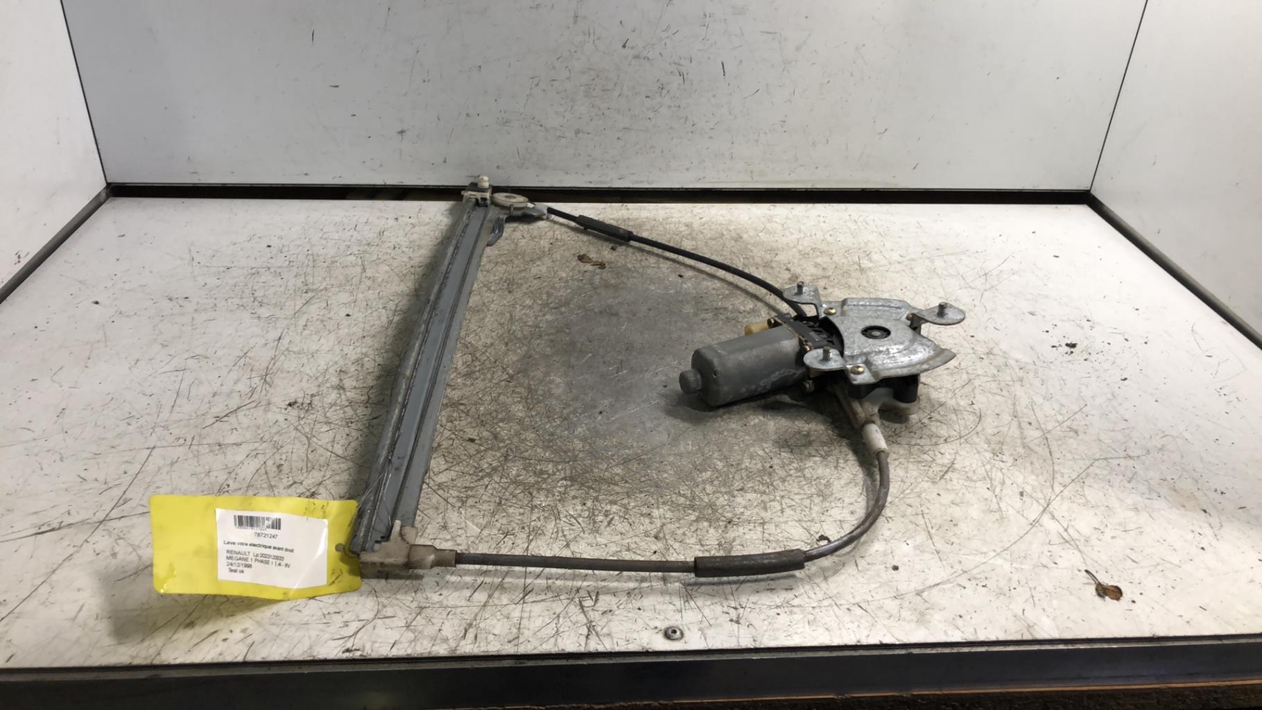 Alzacristalli elettrico anteriore destro RENAULT MEGANE 1 PHASE 1 Gasolina - 1