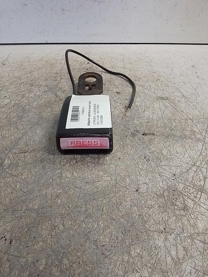 Aggancio cintura sicurezza anteriore destro CITROEN C8 Diésel - 1
