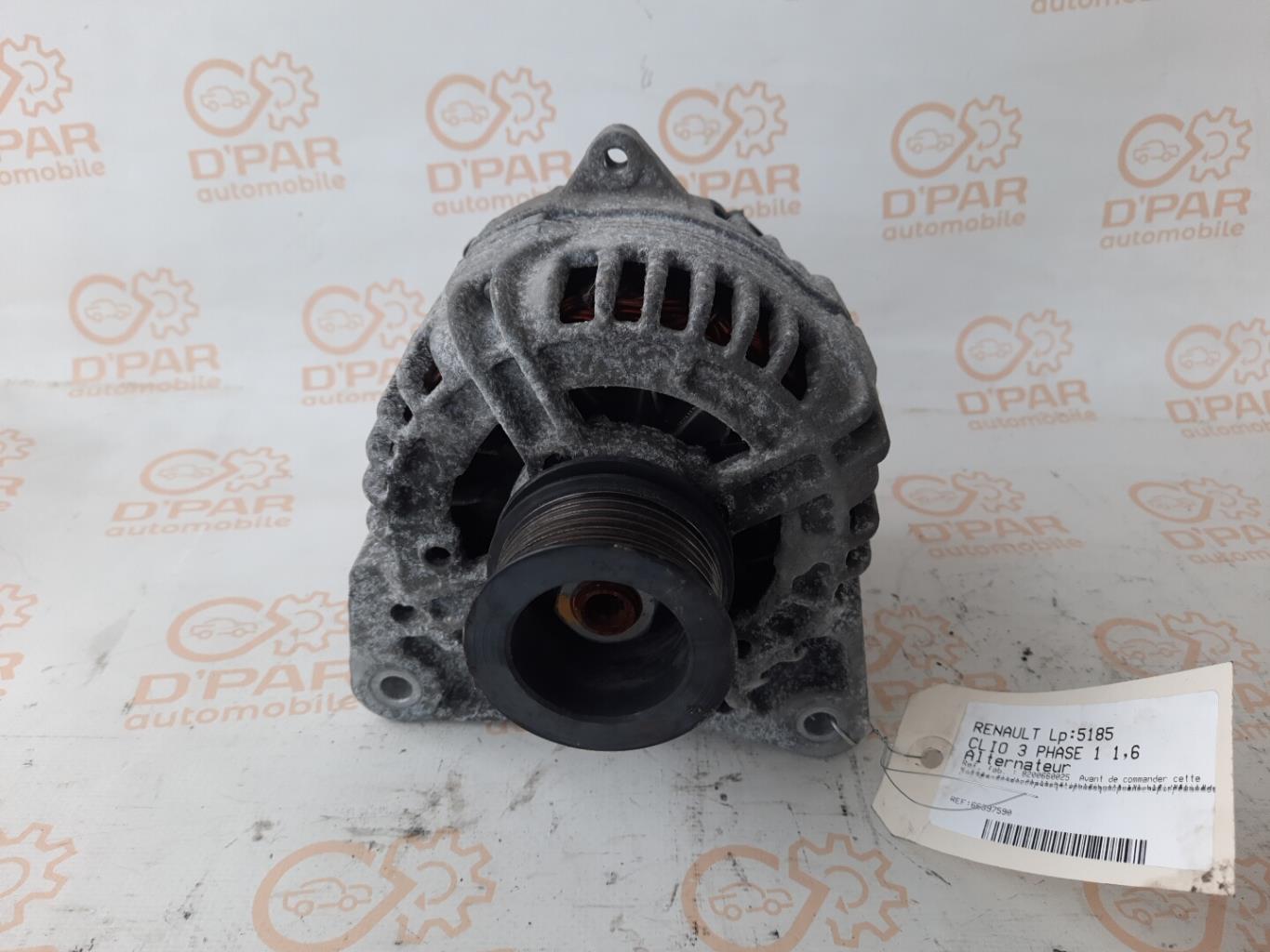 Alternateur RENAULT CLIO 3 PHASE 1  - 1