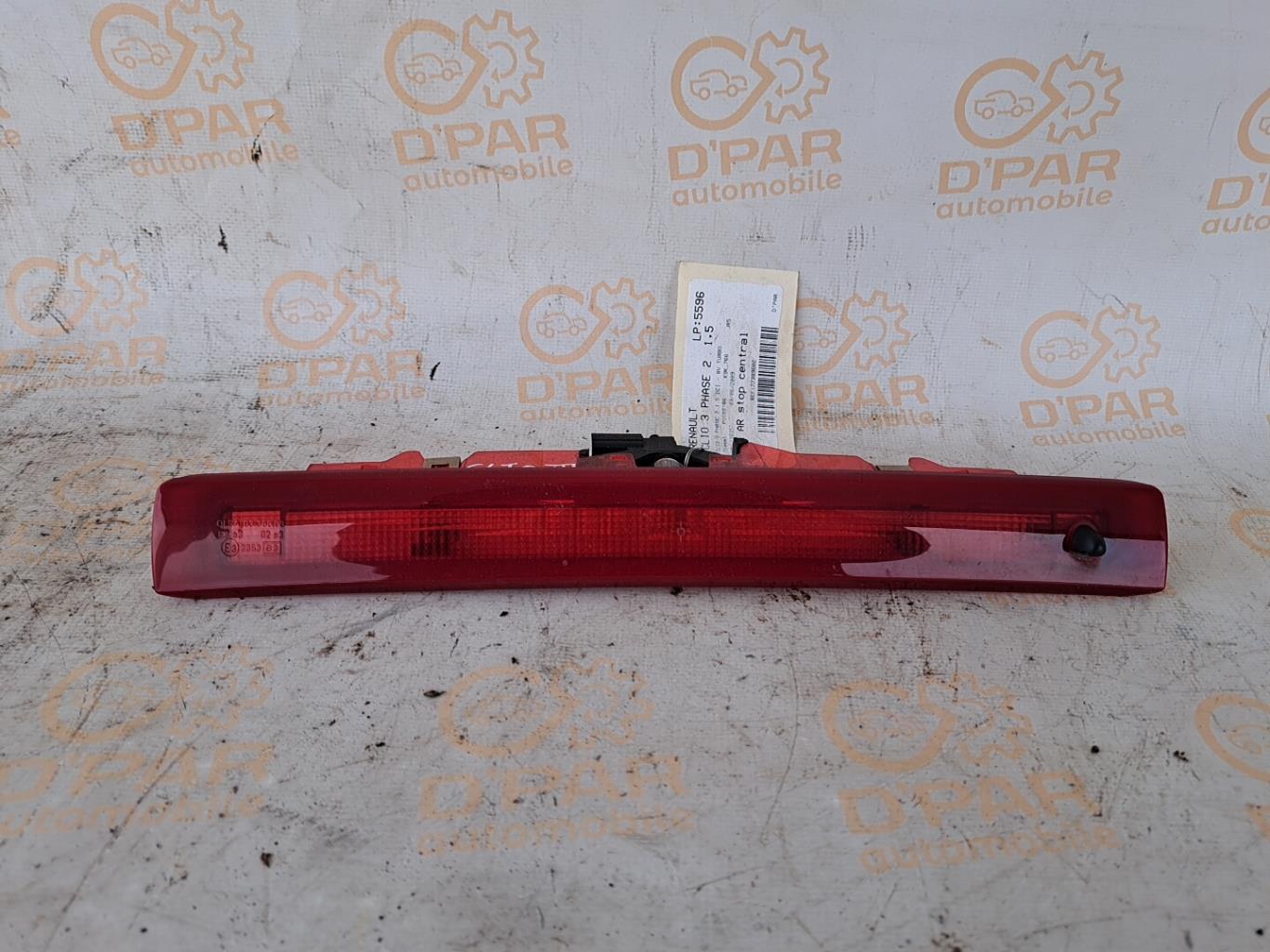 Feu arriere stop central RENAULT CLIO 3 PHASE 2 Diesel - 1