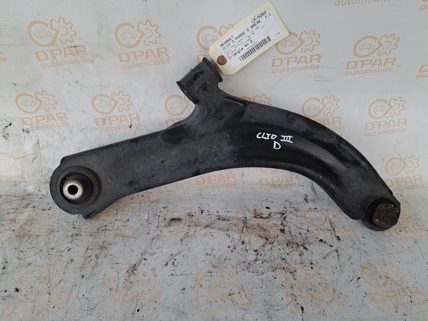 Triangle avant droit RENAULT CLIO 3 PHASE 2 BREAK Essence - 1