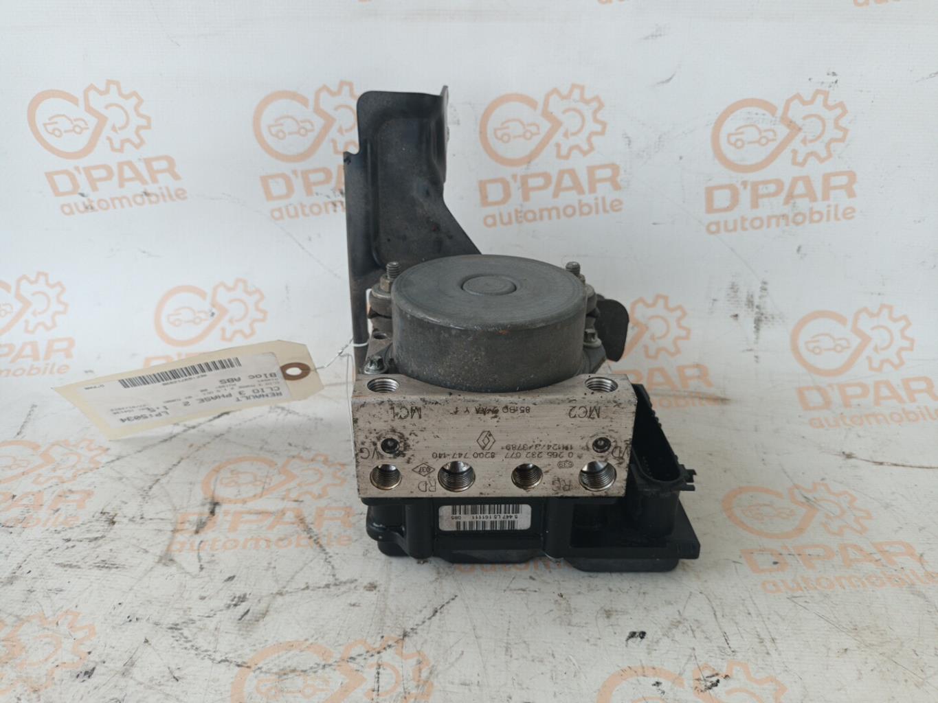 Bloc ABS (freins anti-blocage) RENAULT CLIO 3 PHASE 2 Diesel - 1