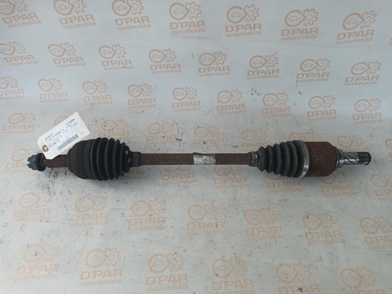 Cardan gauche (transmission) RENAULT CLIO 3 PHASE 2 Diesel - 1