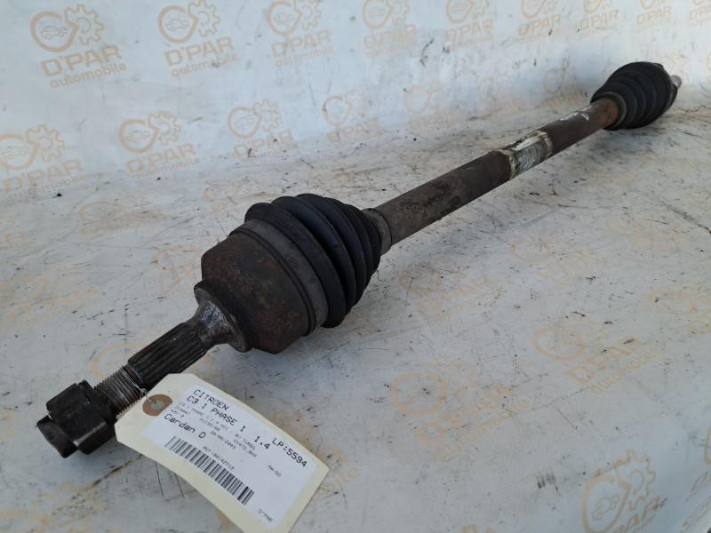 Cardan droit (transmission) CITROEN C3 1 PHASE 1 Diesel - 1