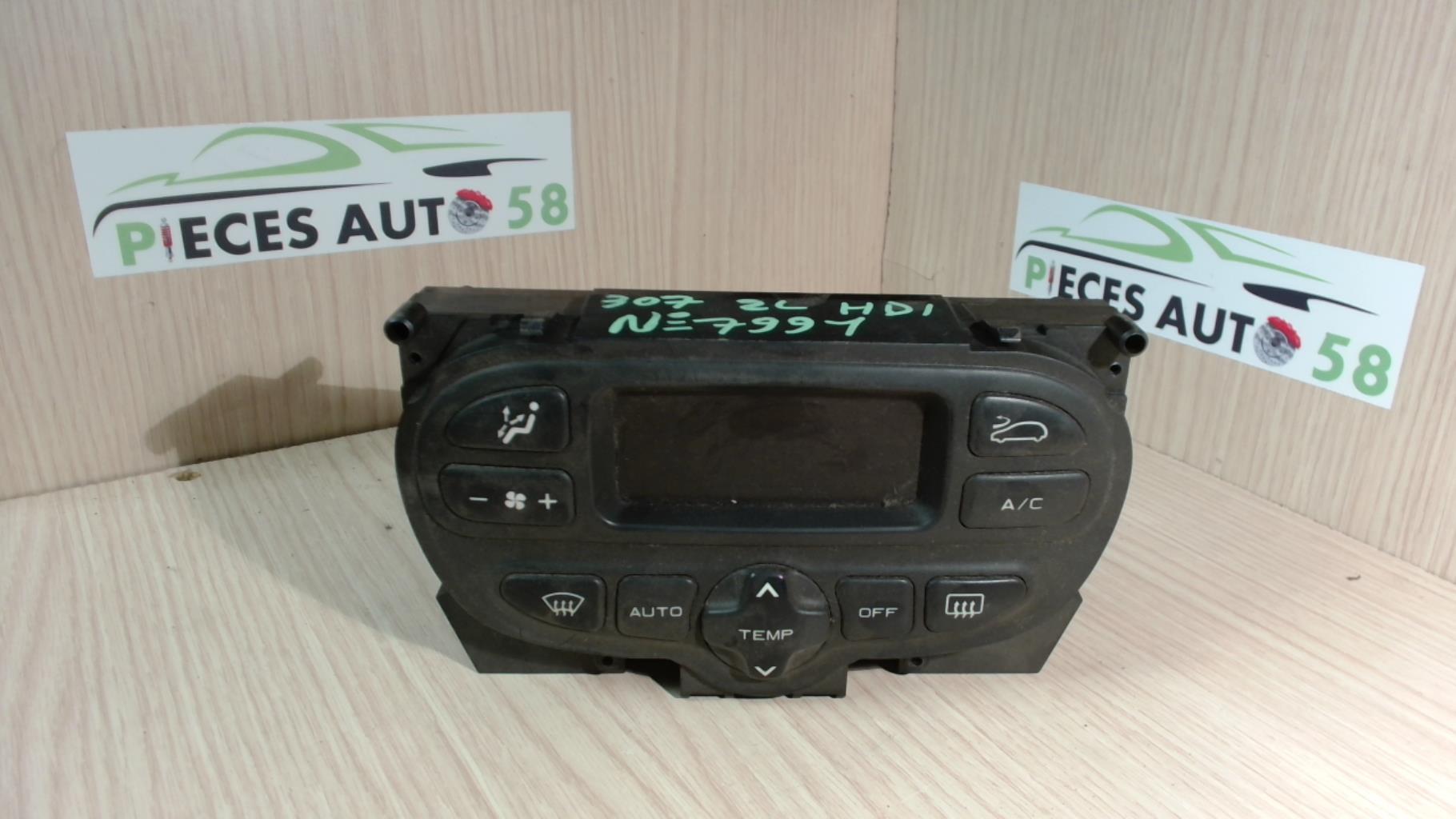 Commande chauffage PEUGEOT 307 PHASE 1 Diesel - 1