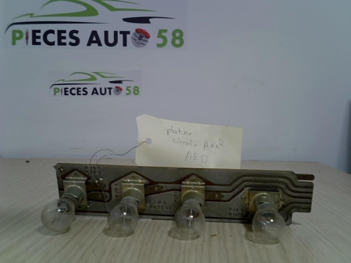 Platine feu arriere droit CITROEN AXEL  - 1