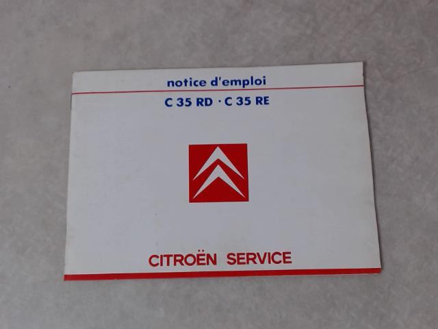 Notice d'utilisation CITROEN RD  - 1