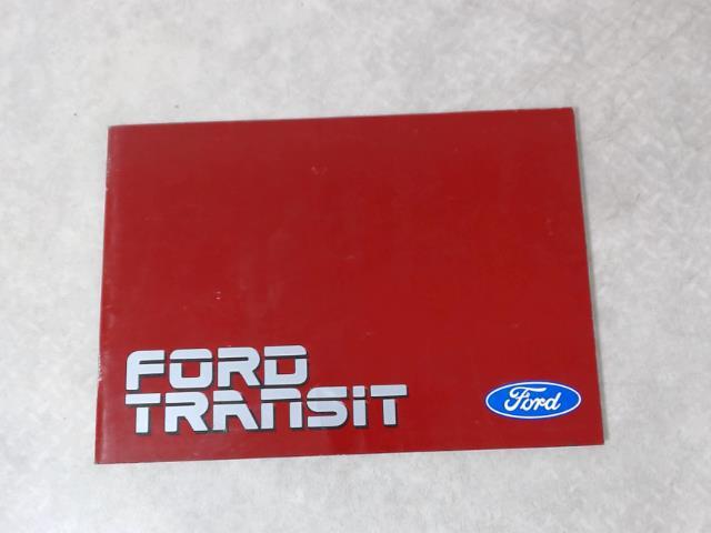 Notice d'utilisation FORD TRANSIT  - 1