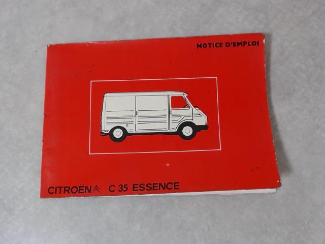 Notice d'utilisation CITROEN C35  - 1