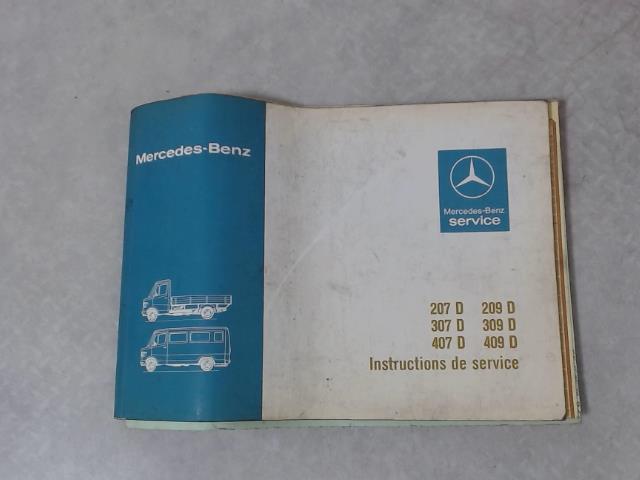 Notice d'utilisation MERCEDES 207D  - 1
