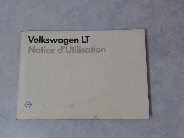 Notice d'utilisation VOLKSWAGEN LT  - 1