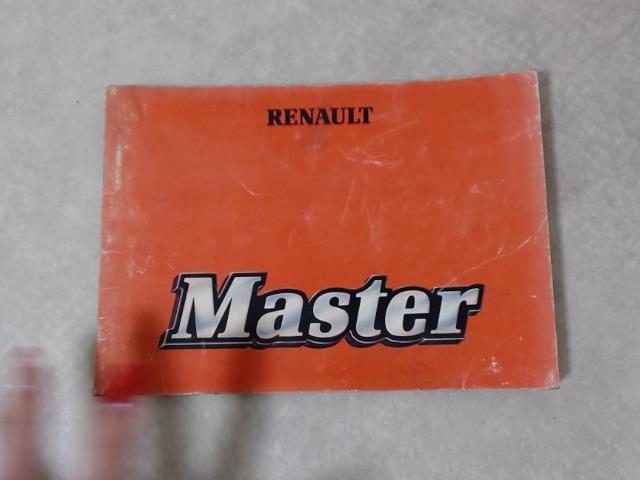 Notice d'utilisation RENAULT MASTER  - 1