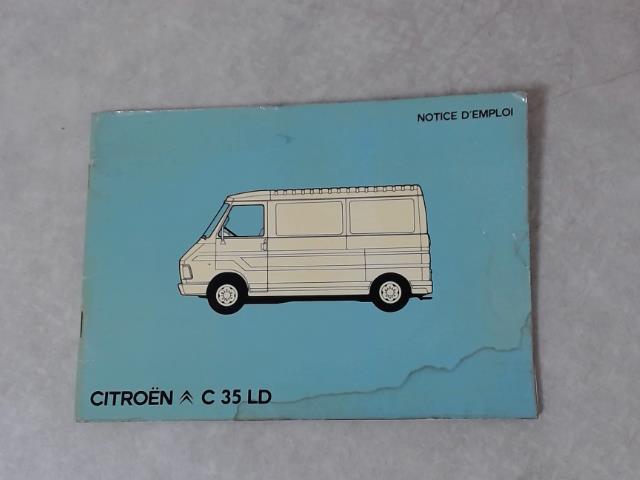 Notice d'utilisation CITROEN C35 LD  - 1