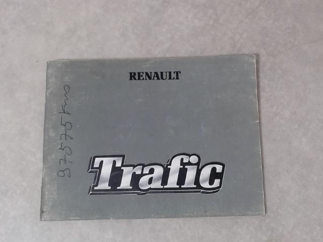 Notice d'utilisation RENAULT TRAFIC  - 1