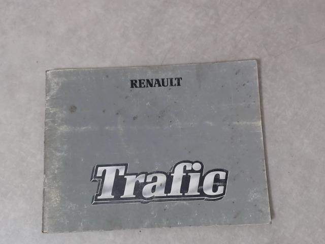 Notice d'utilisation RENAULT TRAFIC  - 1