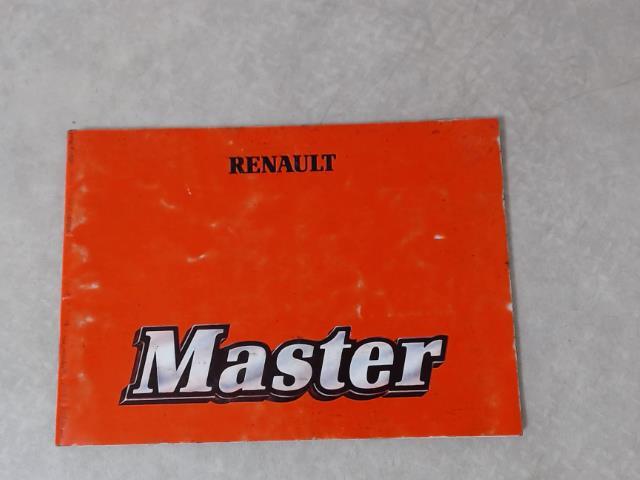 Notice d'utilisation RENAULT MASTER  - 1