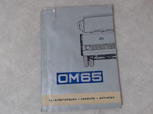 Notice d'utilisation OM 65  - 1