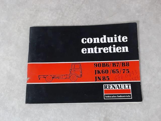 Notice d'utilisation RENAULT 90B6  - 1