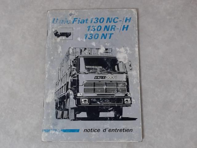 Notice d'utilisation FIAT 130 NC-/H  - 1