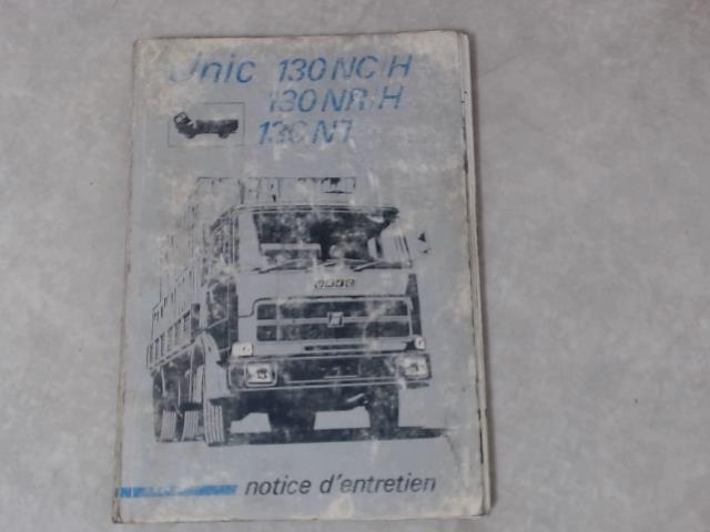 Notice d'utilisation FIAT 130 NC/H  - 1