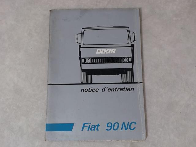 Notice d'utilisation FIAT 90 NC  - 1