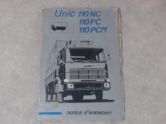 Notice d'utilisation IVECO UNIC  - 1