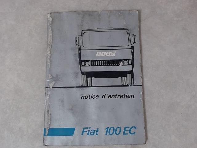 Notice d'utilisation FIAT 100 EC  - 1