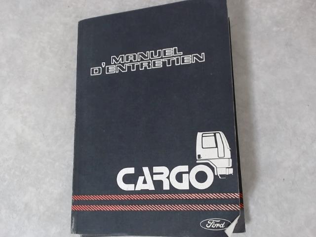 Notice d'utilisation FORD CARGO  - 1