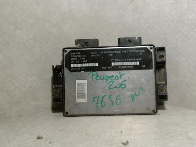 Calculateur PEUGEOT 206 PHASE 1 Diesel - 1