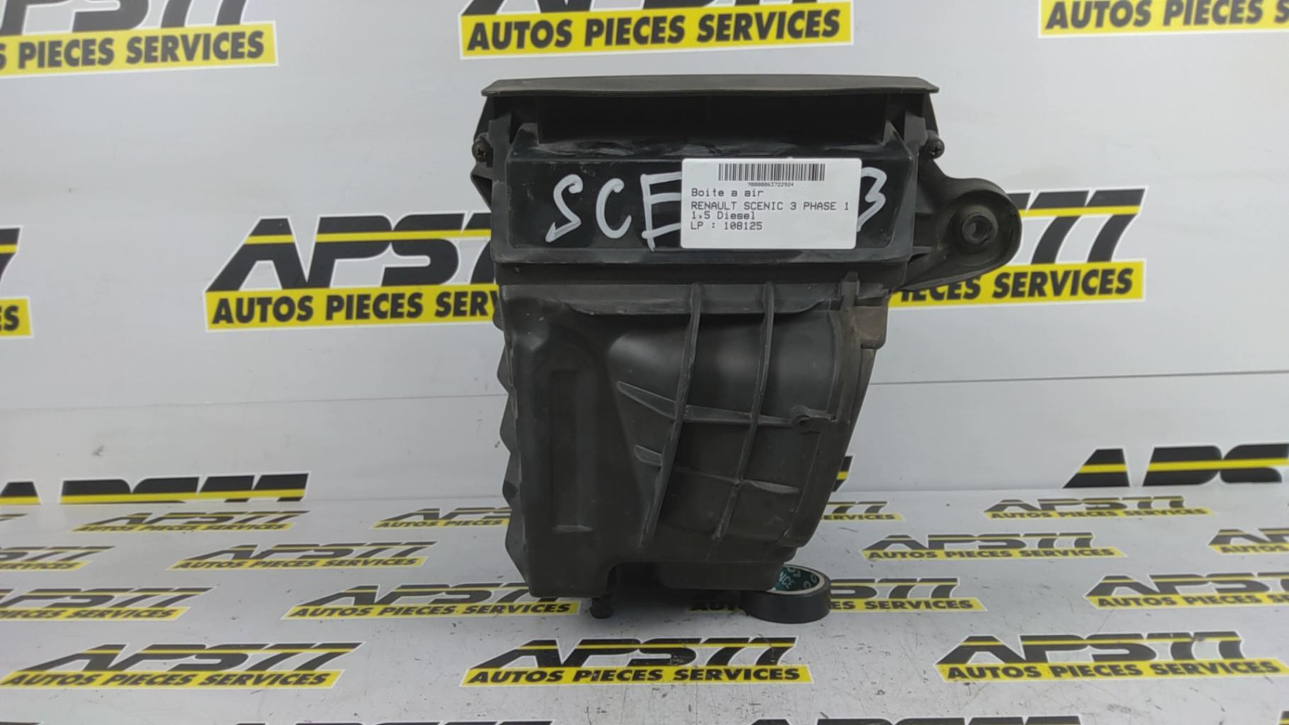 Boite a air RENAULT SCENIC 3 PHASE 1 Diesel - 1