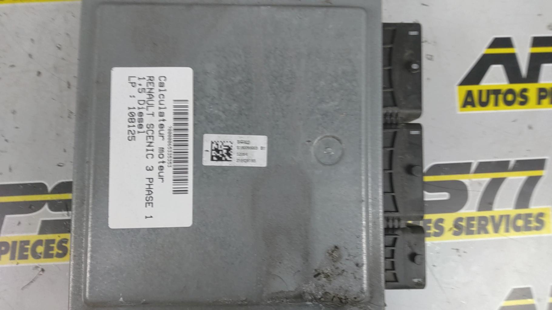 Calculateur moteur RENAULT SCENIC 3 PHASE 1 Diesel - 1