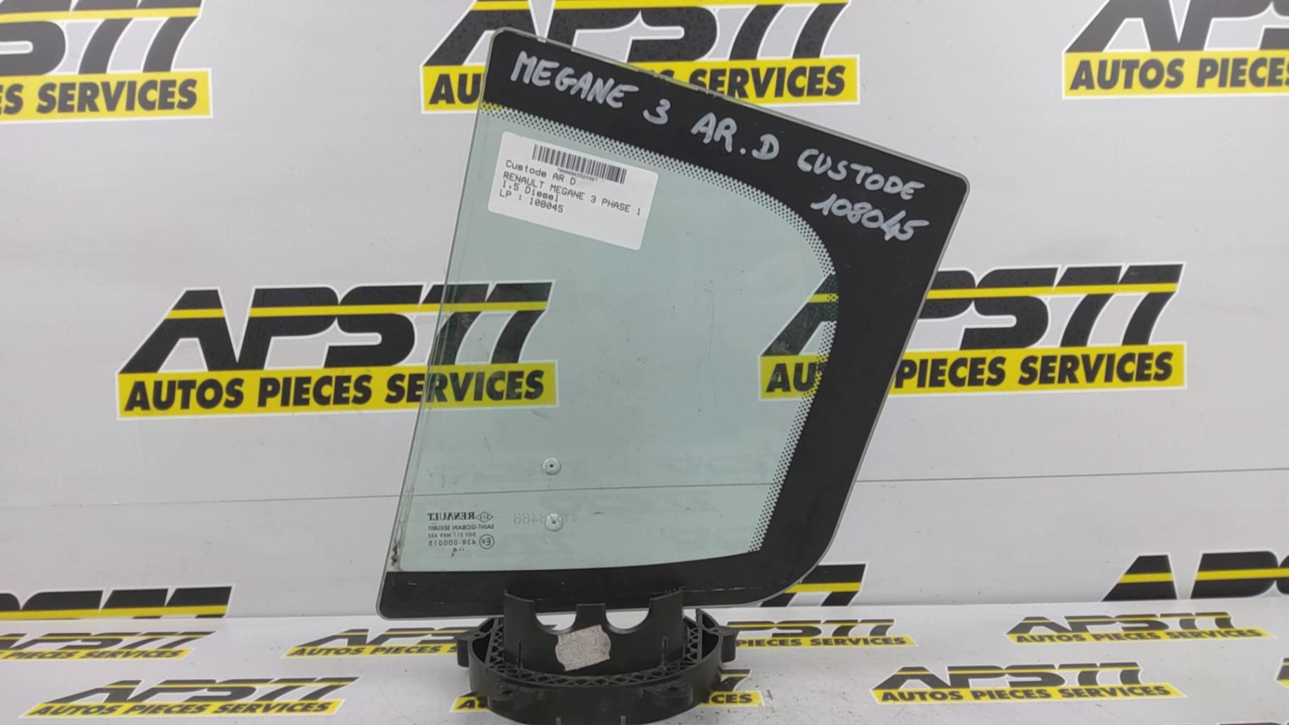 Custode arriere droit (porte) RENAULT MEGANE 3 PHASE 1 Diesel - 1