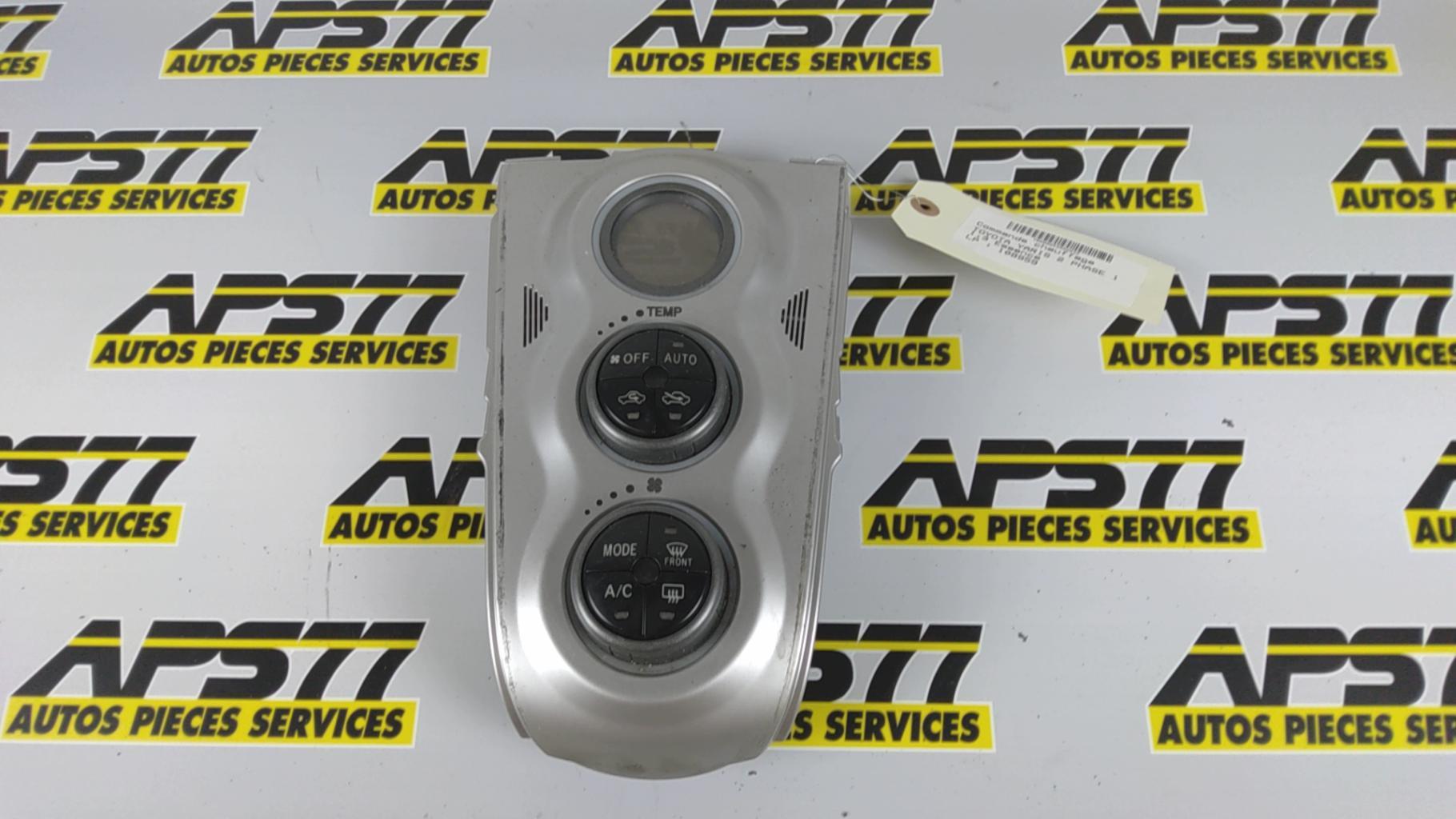 Commande chauffage TOYOTA YARIS 2 PHASE 1 Essence - 1