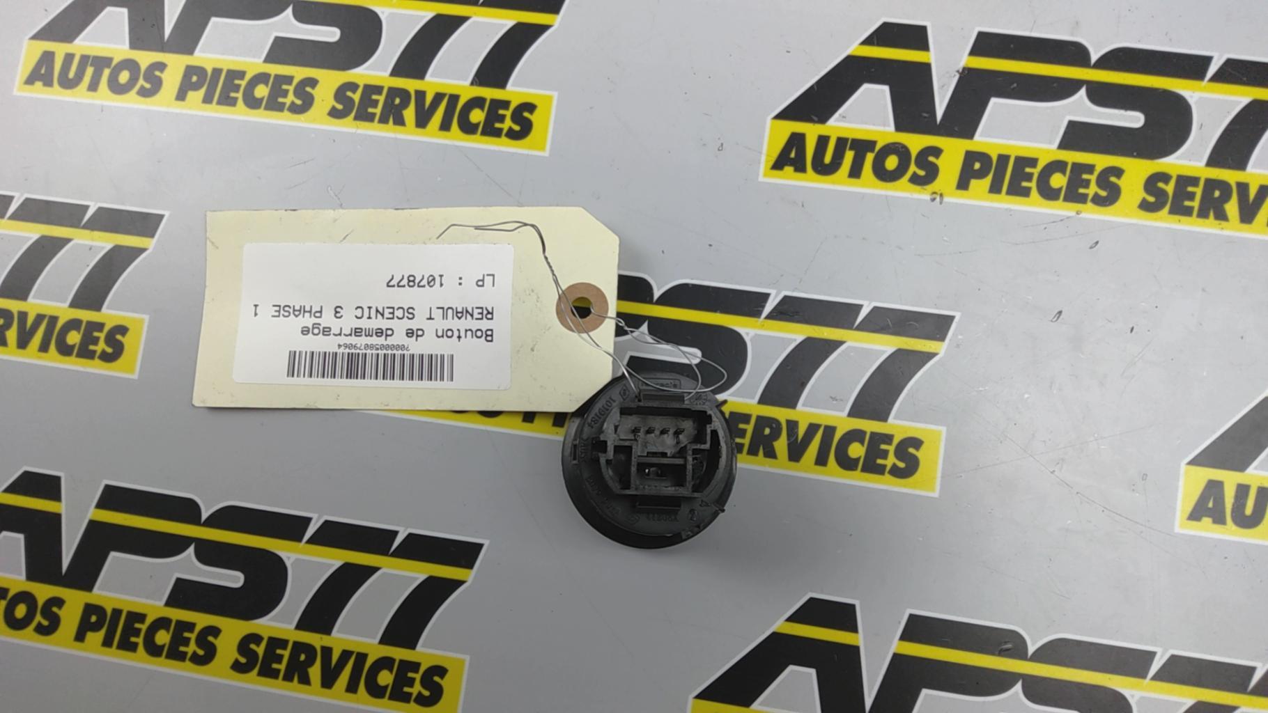 Bouton de demarrage RENAULT SCENIC 3 PHASE 1 Diesel - 1