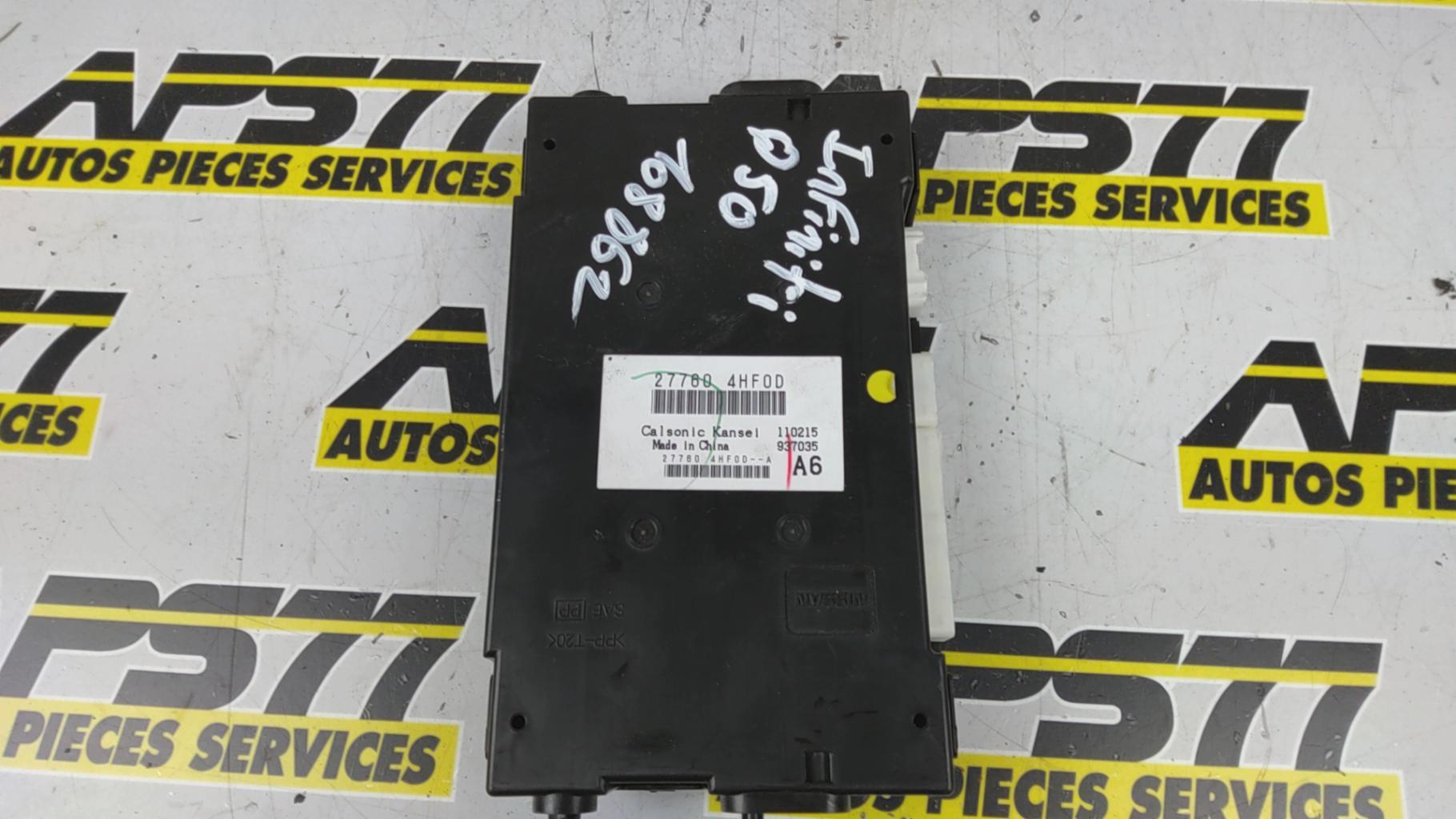 Commande chauffage INFINITI Q50 PHASE 1 Diesel - 1