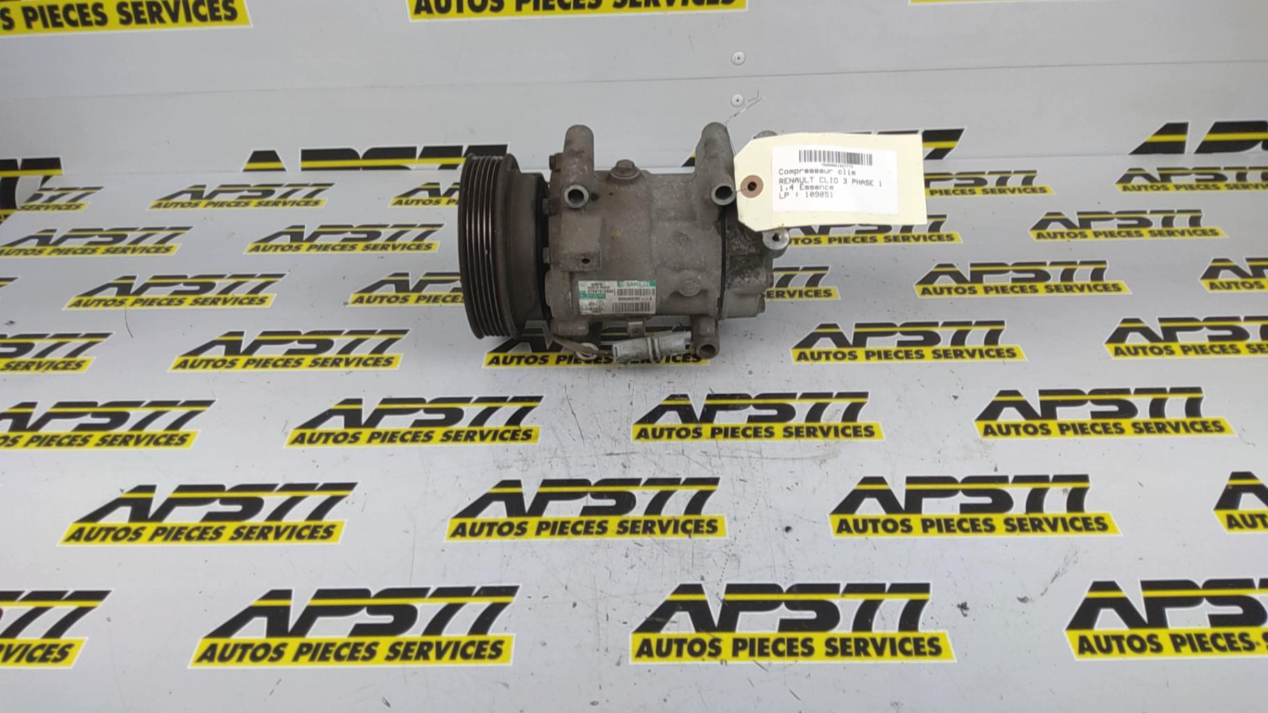 Compresseur clim RENAULT CLIO 3 PHASE 1 Essence - 1
