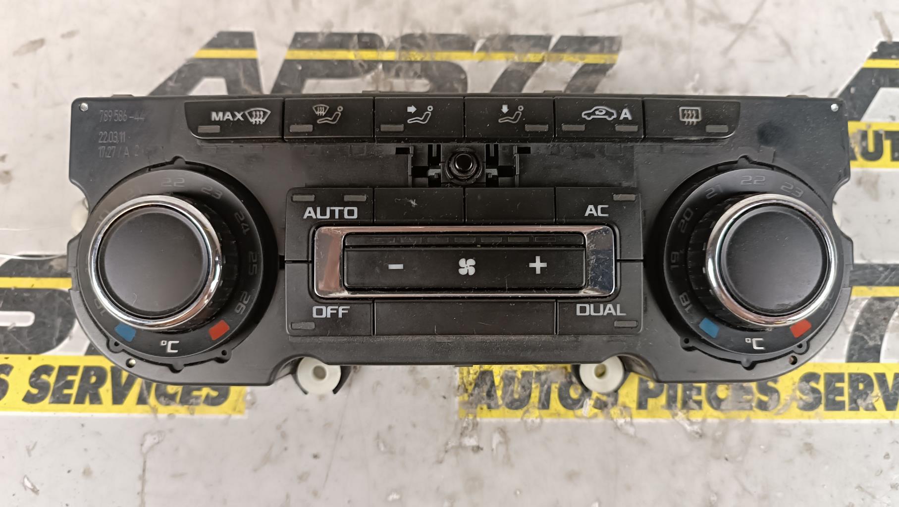 Commande chauffage SKODA SUPERB 2 PHASE 1 Diesel - 1