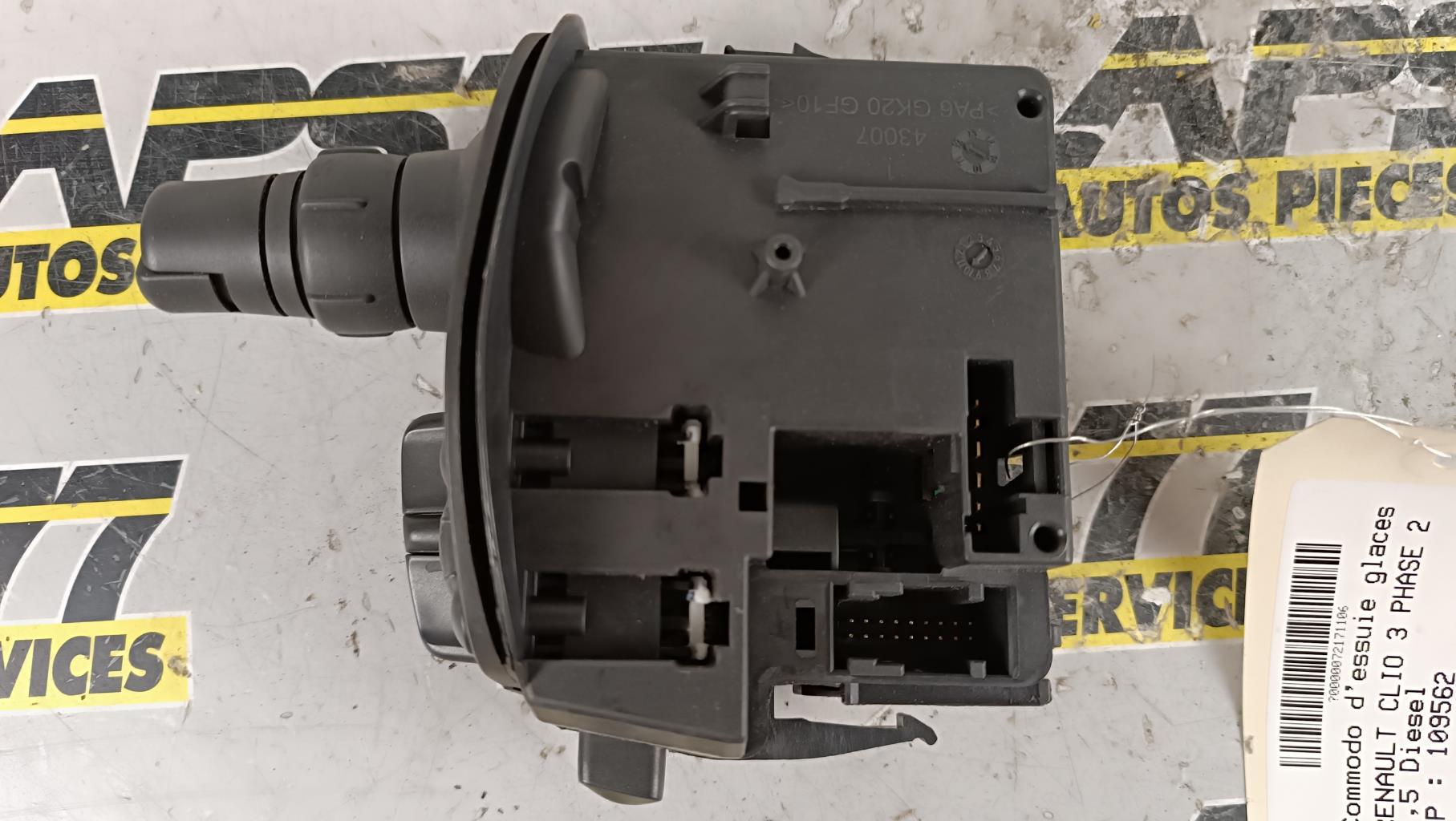 Commodo d'essuie glaces RENAULT CLIO 3 PHASE 2 Diesel - 1