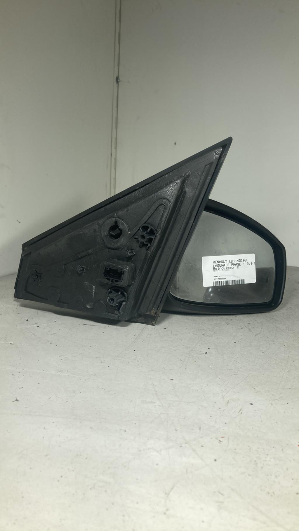 Retroviseur droit RENAULT LAGUNA 3 PHASE 1 Diesel - 1