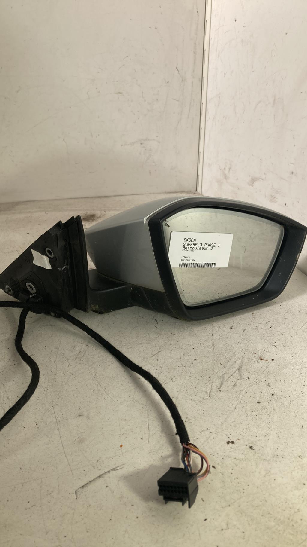 Retroviseur droit SKODA SUPERB 3 PHASE 1  - 1