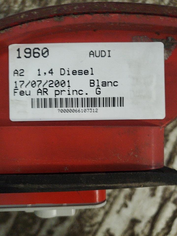 Feu arriere principal gauche (feux) AUDI A2 Diesel - 1