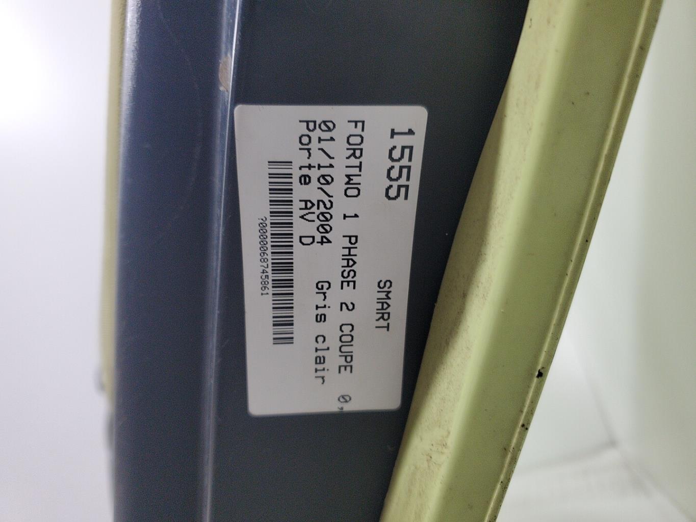 Porte avant droit SMART FORTWO 1 PHASE 2 COUPE Essence - 1
