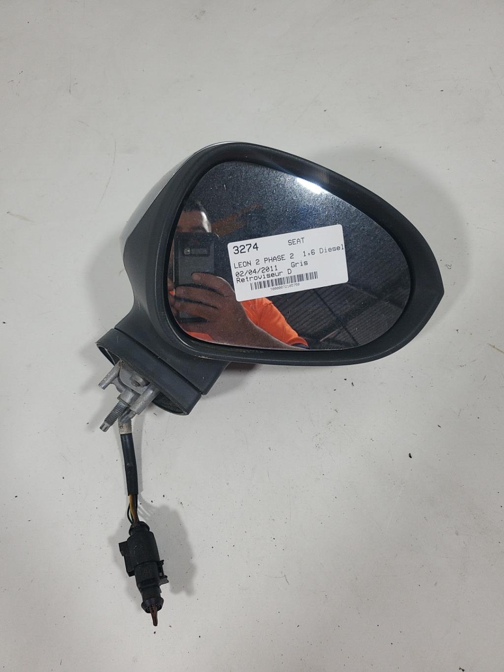 Retroviseur droit SEAT LEON 2 PHASE 2 Diesel - 1