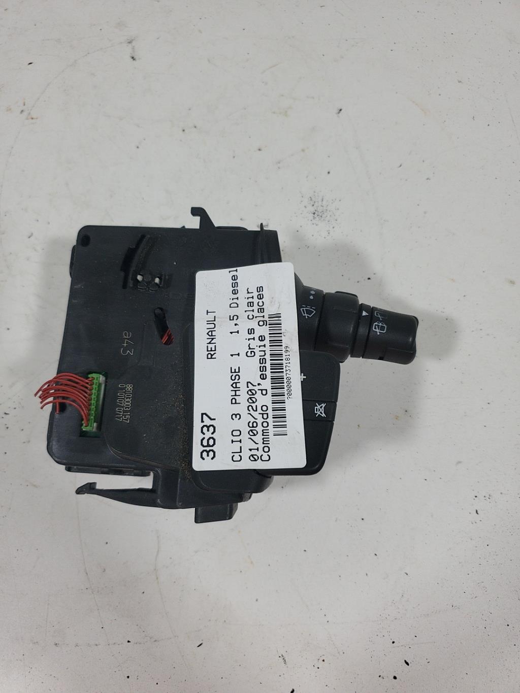 Commodo d'essuie glaces RENAULT CLIO 3 PHASE 1 Diesel - 1