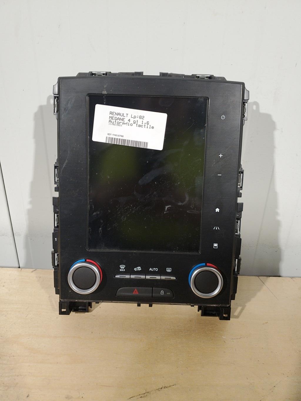 Ecran GPS RENAULT MEGANE 4 PHASE 1 Diesel - 1