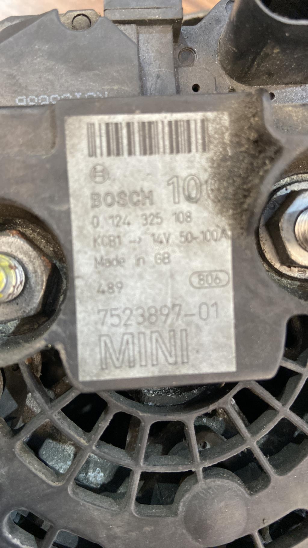 Alternatore MINI MINI 1 R50/R53 PHASE 1 Gasolina - 1