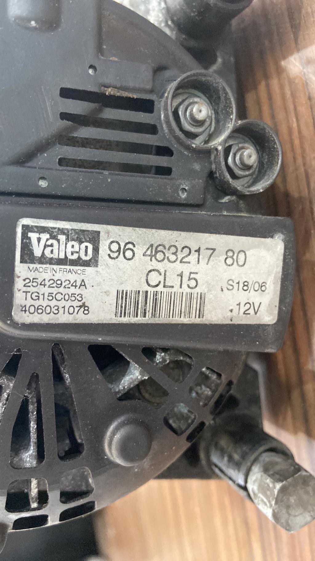 Alternatore PEUGEOT 307 PHASE 2 Diésel - 1