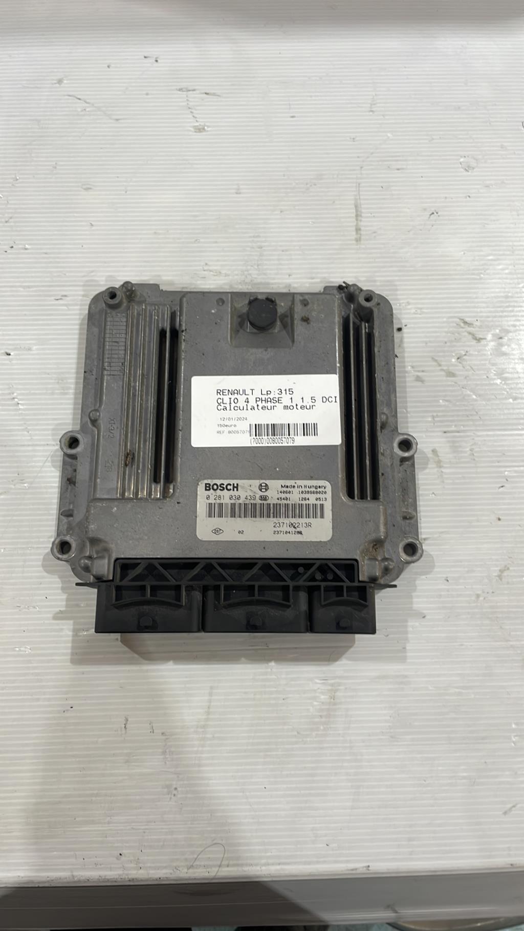 Centralina motore RENAULT CLIO 4 PHASE 1 Diésel - 1