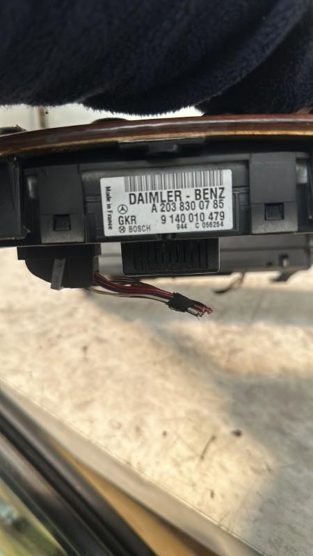 Commande chauffage MERCEDES CLASSE C 203 PHASE 1 BREAK Diesel - 1