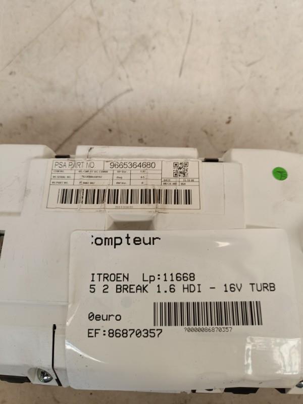 Compteur CITROEN C5 2 BREAK Diesel - 1